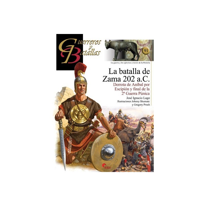 GB91 La batalla de Zama 202 a.C,