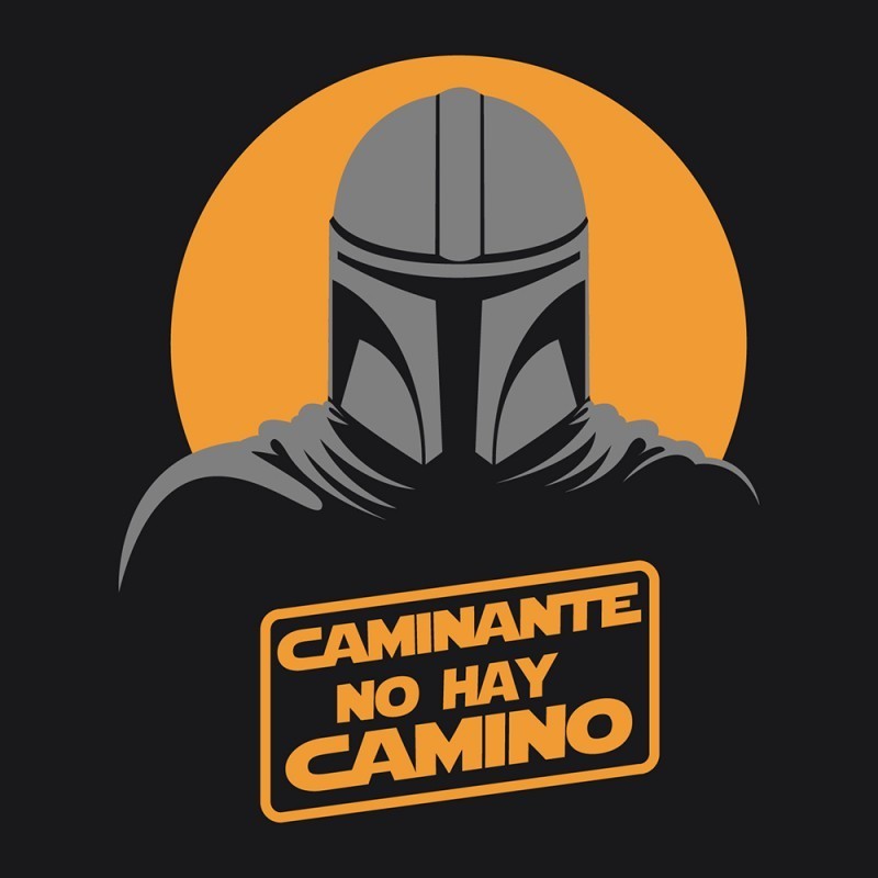 CAMISETA MANDALORIAN TALLA S - GAMBA TARONJA