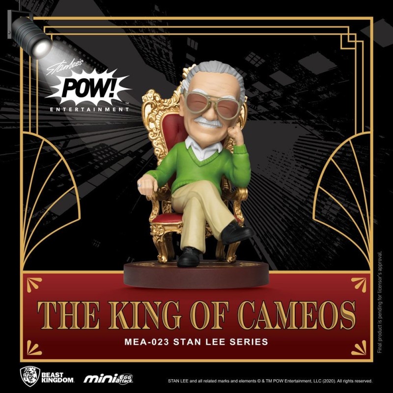 Stan Lee Figura Mini Egg Attack Stan Lee The King of Cameos 8 cm
