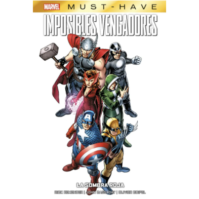 MARVEL MUST-HAVE. IMPOSIBLES VENGADORES: LA SOMBRA ROJA