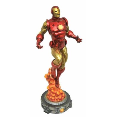IRON MAN CLASICO FIGURA 28 CM PVC DIORAMA MARVEL GALLERY