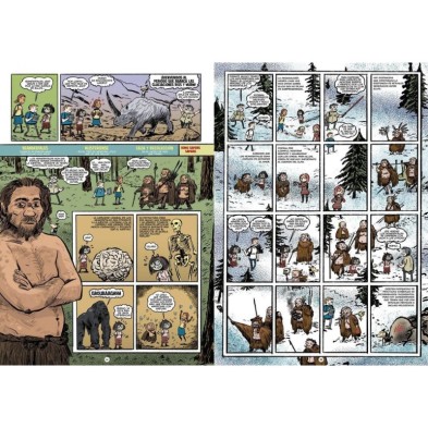 Historia de España en cómic. Prehistoria en la península ibérica