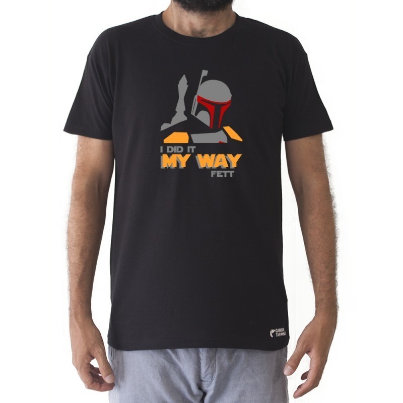 CAMISETA MY WAY TALLA S - GAMBA TARONJA