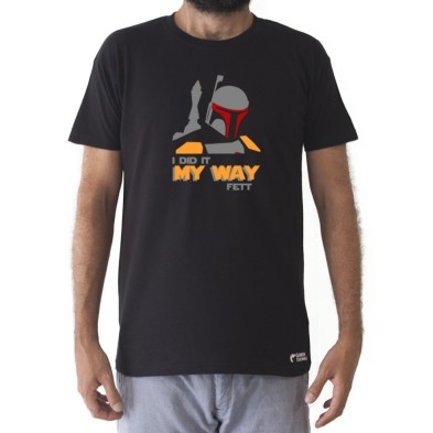 CAMISETA MY WAY TALLA S - GAMBA TARONJA