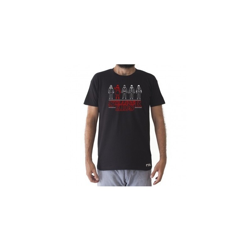 CAMISETA STRANGER KIDS TALLA L - GAMBA TARONJA