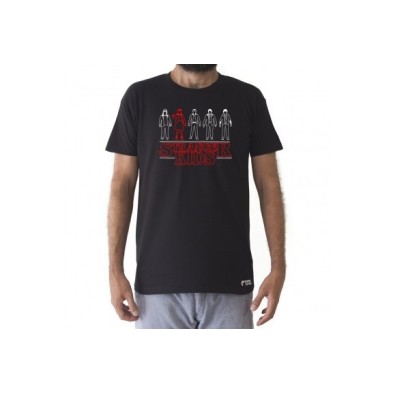 CAMISETA STRANGER KIDS TALLA L - GAMBA TARONJA