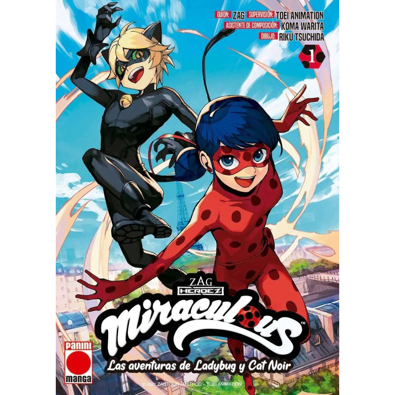 MIRACULOUS : LAS AVENTURAS DE LADYBUG Y CAT NOIR 01