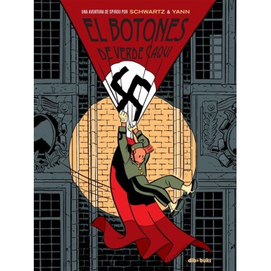 El botones de verde caqui