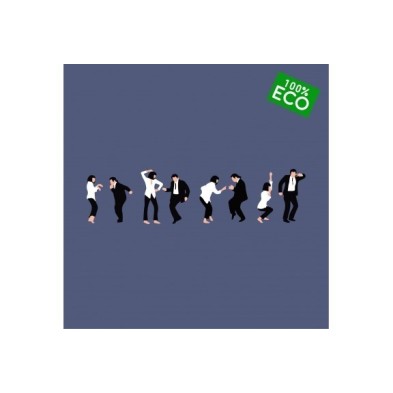 CAMISETA DANCE TALLA XL - GAMBA TARONJA