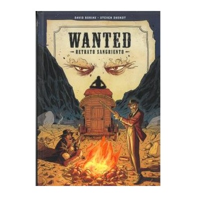WANTED RETRATO SANGRIENTO