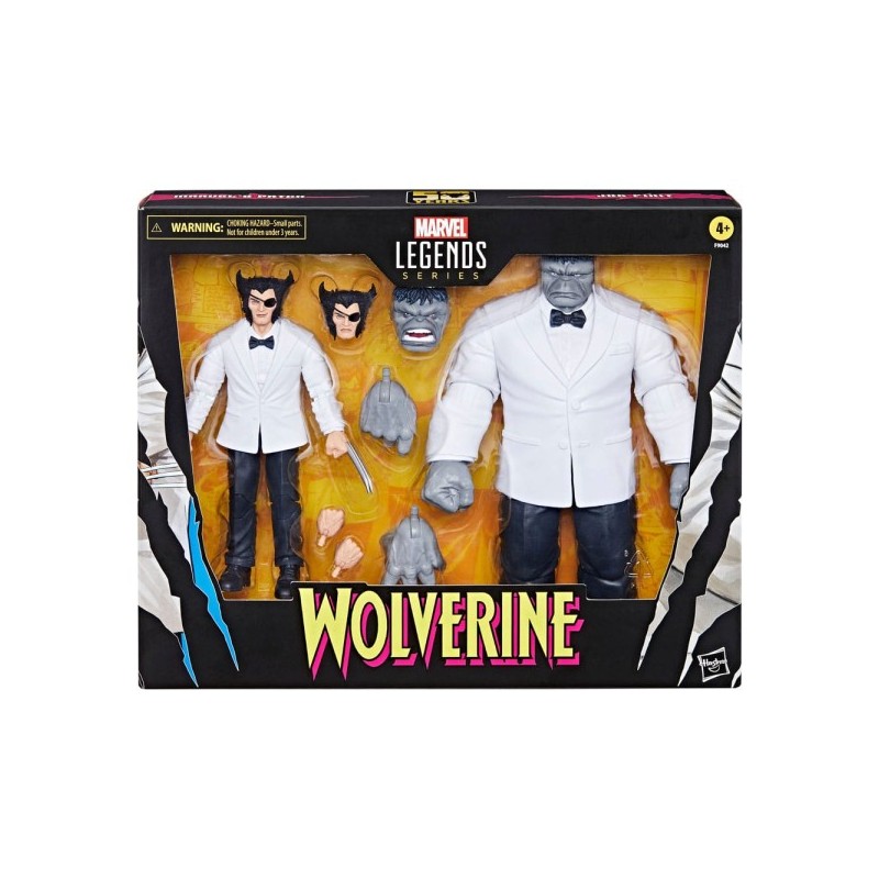 SET 2 FIGURAS LOBEZNO & JOE FIXIT MARVEL LEGENDS 15 Cm. WOLVERINE 50 Th ANNIVERSARY