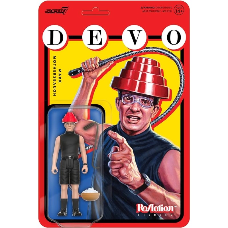 Devo ReAction Figura Mark Mothersbaugh 10 cm