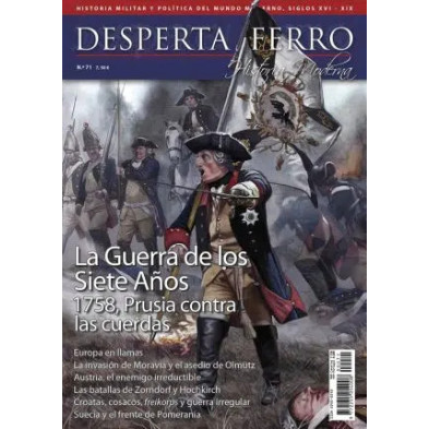 Desperta Ferro Historia Moderna nº71: La Guerra de los Siete Años. 1758, Prusia contra las cuerdas