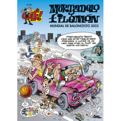 OLÉ! MORTADELO 221. MUNDIAL DE BALONCESTO 2023