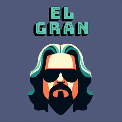 CAMISETA GAMBA TARONJA EL GRAN (NOTA) TALLA M