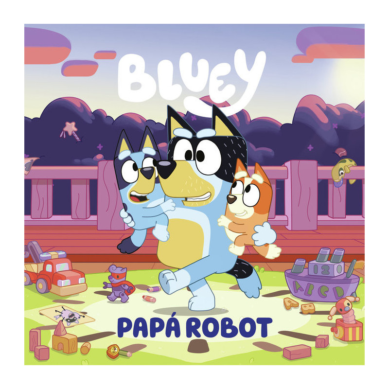 Bluey. Un cuento, Papa robot