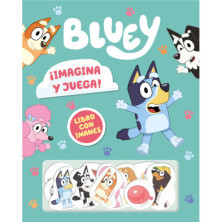 Bluey. Libro jugete. ¡Imagina y juega! Libro con imanes
