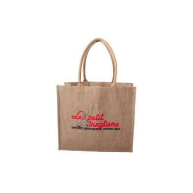 BOLSA YUTE PETIT VINGTIÈME ROJA - 45 X 40 X 18 CM. (ASA LARGA)

