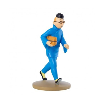FIGURA TF1 RESINA - TINTIN LOTO CON UN PAQUETE