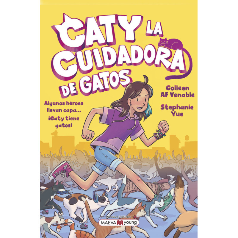 Caty la cuidadora de gatos