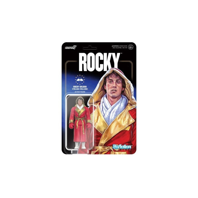 Rocky Figura ReAction Wave 03 Rocky Italian Stalone (Rocky I) 10 cm
