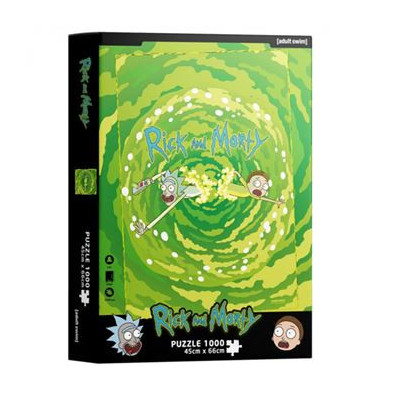 PUZLE 1000 PIEZAS RICK Y MORTY PORTAL