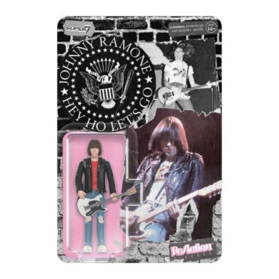 Johnny Ramone Figura ReAction Wave 01 Johnny Ramone 10 cm
