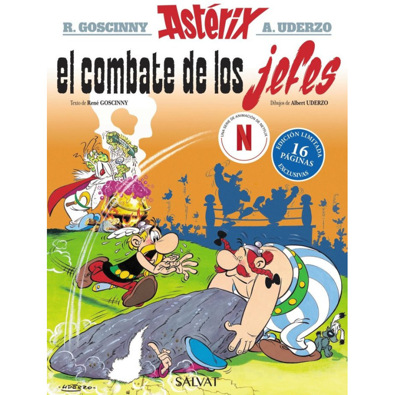 ASTERIX 07: EL COMBATE DE LOS JEFES - Edición 2025 Páginas Extra