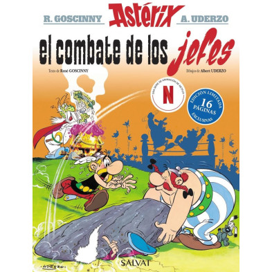 ASTERIX 07: EL COMBATE DE LOS JEFES - Edición 2025 Páginas Extra