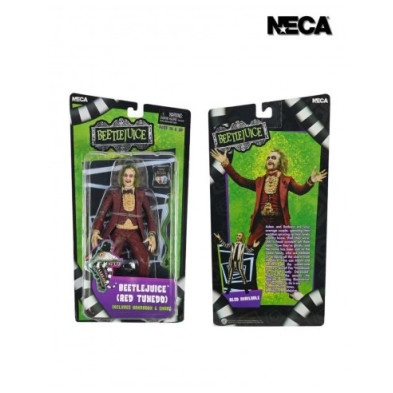 FIGURA BITELCHÚS - Red Tuxedo Beetlejuice 1988 - 18cm