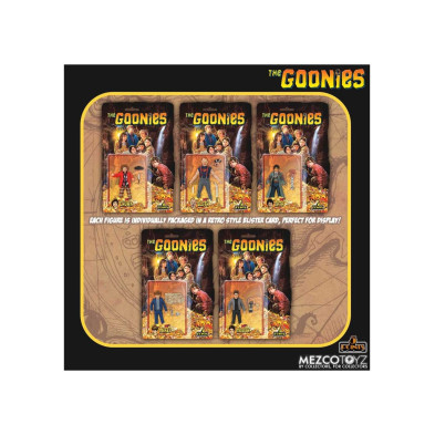 PACK FIGURAS LOS GOONIES - 5 POINTS - MEZCO TOYZ