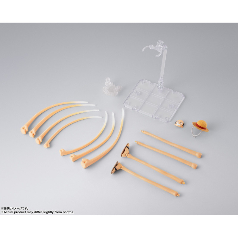 MONKEY D. LUFFY -ROMANCE DAWN- GUM-GUM OPTION PARTS SET ONE PIECE SH FIGUARTS