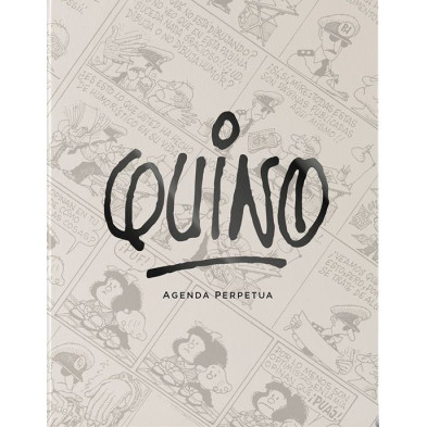 Quino agenda perpetua beige
