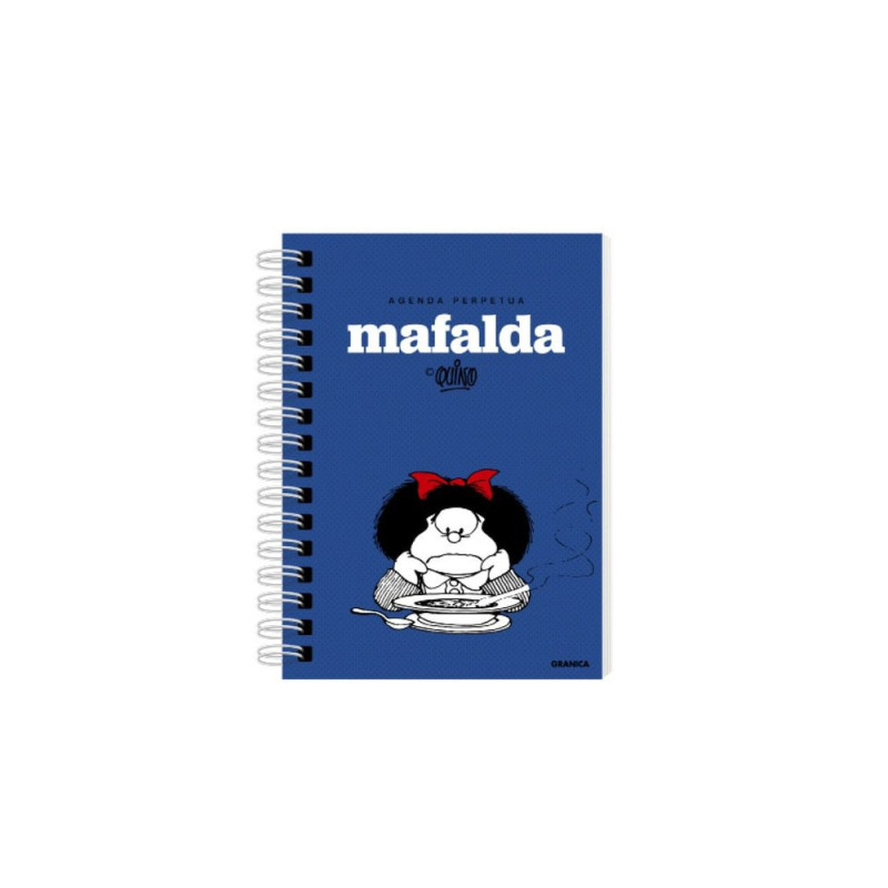 Mafalda agenda perpetua anillada sopa