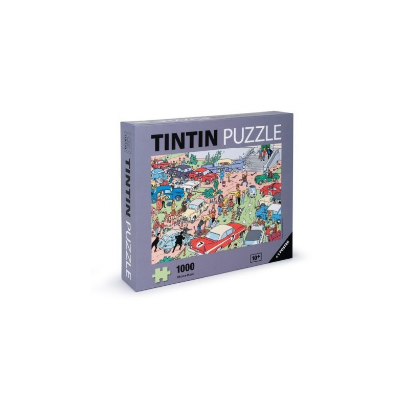 PUZZLE - RALLYE - 1000 PIEZAS
 (TINTIN)