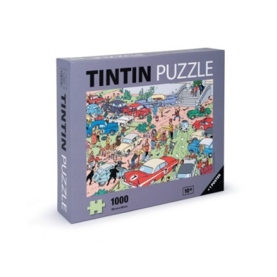 PUZZLE - RALLYE - 1000 PIEZAS
 (TINTIN)
