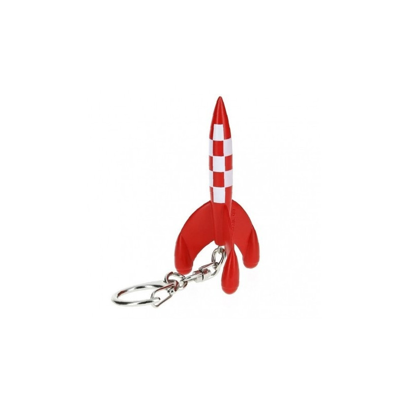 LLAVERO PVC - COHETE - 5,5 cm