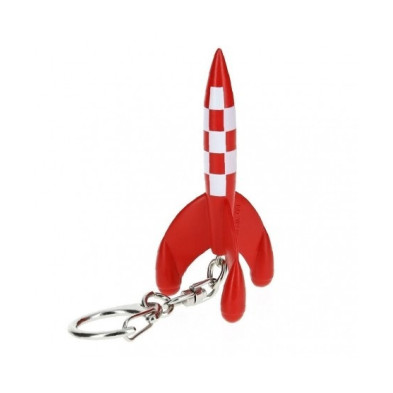 LLAVERO PVC - COHETE - 5,5 cm