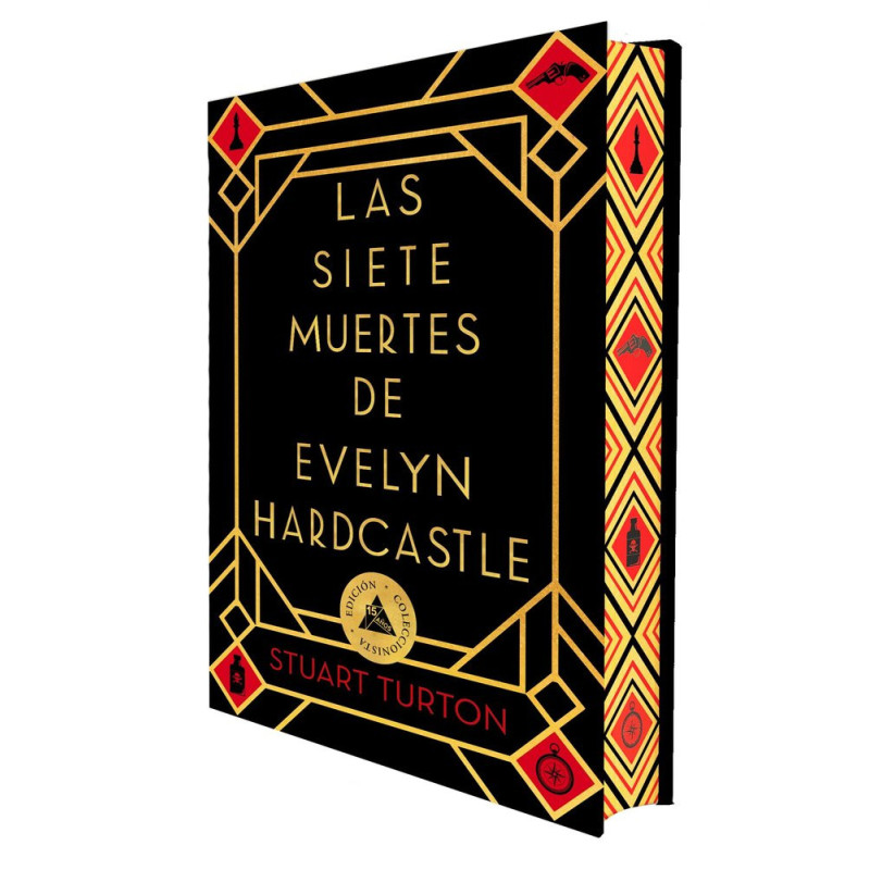Las siete muertes de Evelyn Hardcastle (cantos pintados)