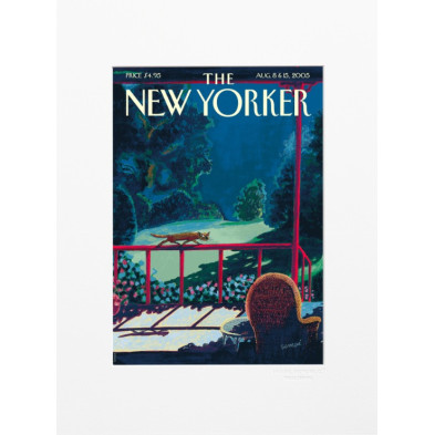 30x40 cm THE NEWYORKER 156 SEMPE CATS NIGHT 121206