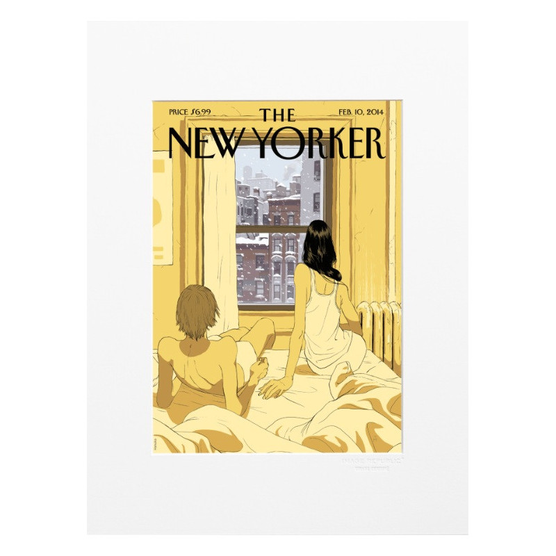 30x40 cm THE NEWYORKER 163 HANUKA PERFECT STORM140033