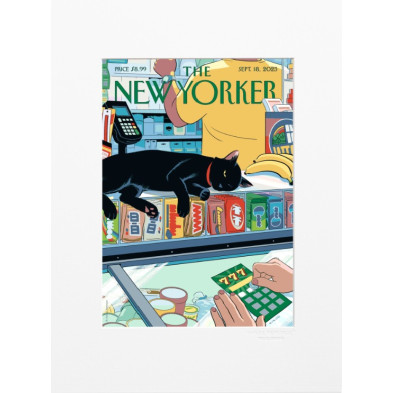 30x40 cm THE NEWYORKER 272 KIKUO SEPT 18 2023 BODEGACAT