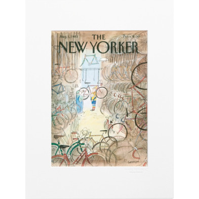 30x40 cm THE NEWYORKER 059 SEMPE GARAGE VELOS 198350537