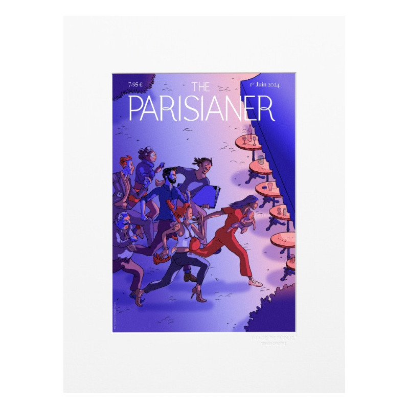 30x40 cm THE PARISIANER N83 PRIGENT 100 METRES