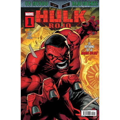 UN MUNDO BAJO MUERTE, HULK ROJO 01