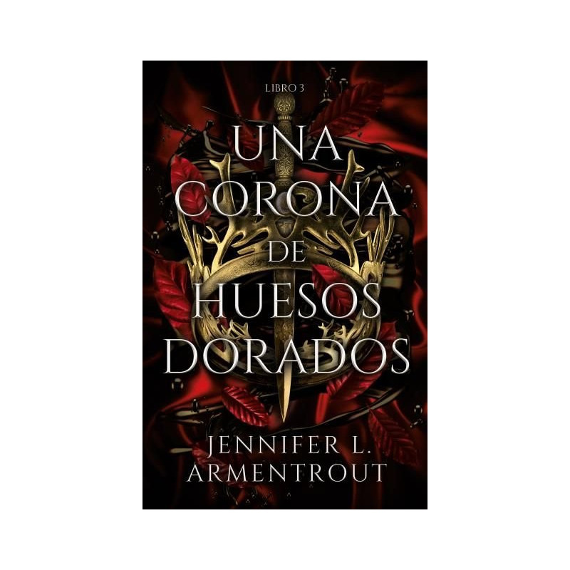 Una corona de huesos dorados