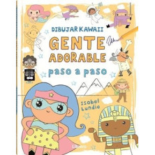 Dibujar kawaii gente adorable paso a paso