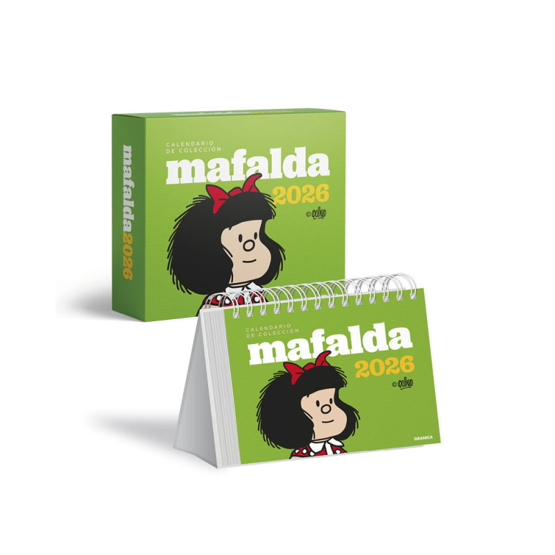 Mafalda 2026, calendario de colección