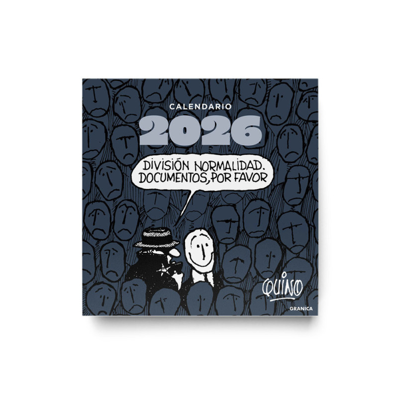 Quino 2026, calendario de pared