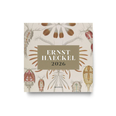 Ernst Haeckel 2026, calendario de pared